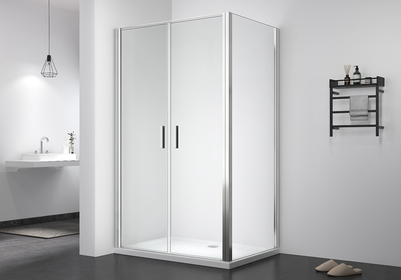 PV 1904 6mm 2 dverové sklo čap plus sprchový kút+bočný panel